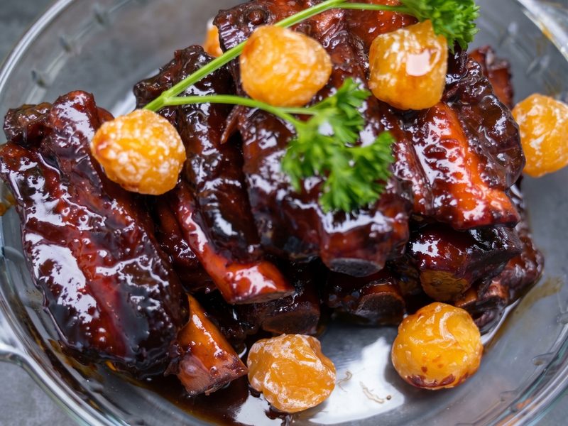 Sweet Plum Pork Ribs